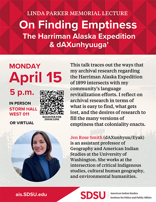 On Finding Emptiness lecture flyer